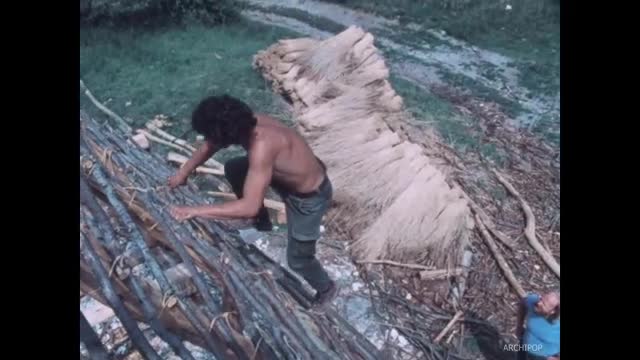 Construction de l'archéosite de Samara (80)